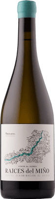 29,95 € Spedizione Gratuita | Vino bianco Raíces del Miño D.O. Ribeiro Galizia Spagna Treixadura Bottiglia 75 cl