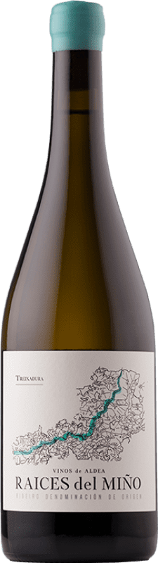 29,95 € Envoi gratuit | Vin blanc Raíces del Miño D.O. Ribeiro Galice Espagne Treixadura Bouteille 75 cl