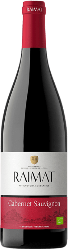 9,95 € Envoi gratuit | Vin Rouge Raimat Eco D.O. Costers del Segre Catalogne Espagne Cabernet Sauvignon Biologique Bouteille 75 cl