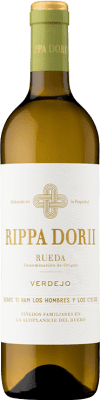 13,95 € Free Shipping | White Wine Rippa Dorii D.O. Rueda Castilla y León Spain Verdejo 75 cl
