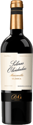 33,95 € Envio grátis | Vinho fortificado Rolland & Galarreta Soleras Olvidadas Manzanilla D.O. Manzanilla-Sanlúcar de Barrameda Andaluzia Espanha Listán Branco Garrafa Medium 50 cl