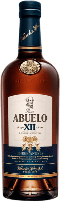 98,95 € 免费送货 | 朗姆酒 Abuelo Three Angels 巴拿马 瓶子 70 cl