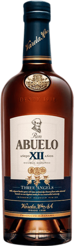 78,95 € Envio grátis | Rum Abuelo XII Three Angels Panamá 12 Anos 70 cl