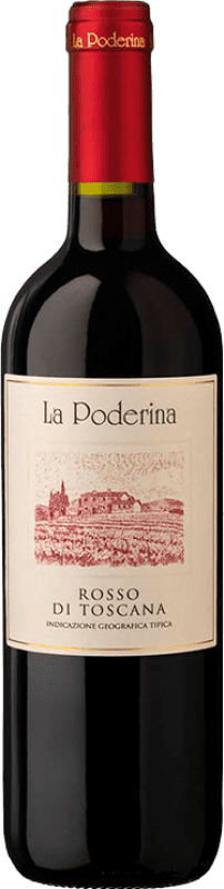 21,95 € Envío gratis | Vino tinto Tenute del Cerro La Poderina Rosso I.G.T. Toscana Toscana Italia Sangiovese Botella 75 cl