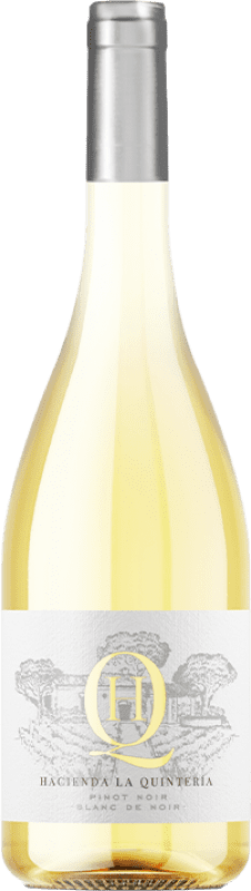 19,95 € Бесплатная доставка | Белое вино The Wine Hunter Hacienda La Quintería Blanc de Noirs I.G.P. Vino de la Tierra de Cádiz Андалусия Испания Pinot Noir — Пино Нуар Бутылка 75 cl