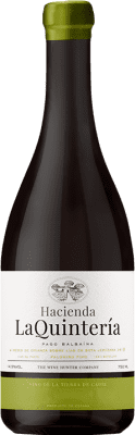 21,95 € Envio grátis | Vinho Branco The Wine Hunter Hacienda La Quintería en Bota Jerezana I.G.P. Vino de la Tierra de Cádiz Andaluzia Espanha Palomino Fino 75 cl