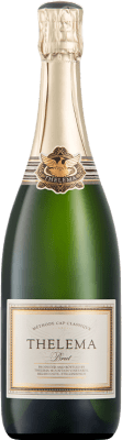 33,95 € 送料無料 | 白スパークリングワイン Thelema Mountain Methode Cap Classique Brut I.G. Stellenbosch 南アフリカ Pinot Black, Chardonnay ボトル 75 cl