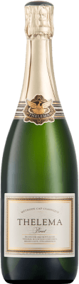 33,95 € Kostenloser Versand | Weißer Sekt Thelema Mountain Methode Cap Classique Brut I.G. Stellenbosch Südafrika Spätburgunder, Chardonnay Flasche 75 cl