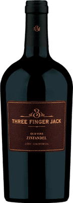 25,95 € 送料無料 | 赤ワイン Three Fingers Old Vine I.G. Lodi アメリカ Zinfandel ボトル 75 cl