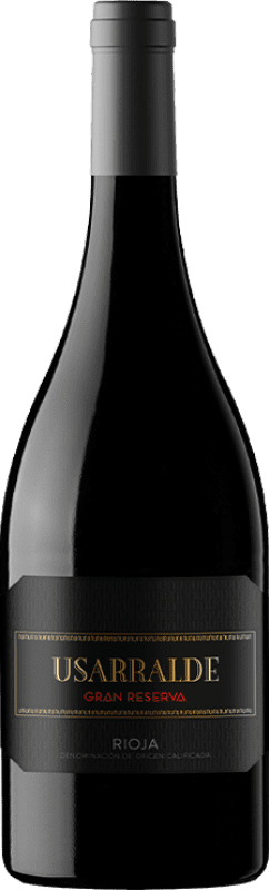68,95 € Envío gratis | Vino Blanco Usarralde Gran Reserva D.O.Ca. Rioja La Rioja España Viura 75 cl