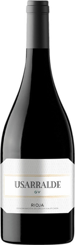 68,95 € Envoi gratuit | Vin Rouge Usarralde GV D.O.Ca. Rioja La Rioja Espagne Garnacha — Grenache 75 cl