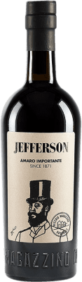 46,95 € Envio grátis | Amaro Magazzino Doganale Jefferson Importante Itália 70 cl