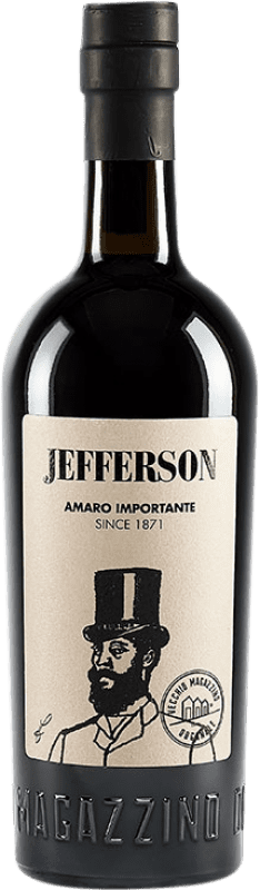 34,95 € Spedizione Gratuita | Liquori Vecchio Magazzino Jefferson Amaro Importante D.O.C. Italia Italia Bottiglia 70 cl