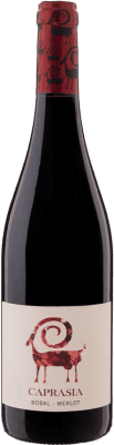 14,95 € Free Shipping | Red wine Vegalfaro Caprasia Oak D.O. Utiel-Requena Valencian Community Spain Merlot, Bobal Bottle 75 cl