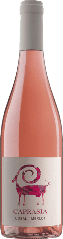 10,95 € Kostenloser Versand | Rosé-Wein Vegalfaro Caprasia Rosado D.O. Utiel-Requena Valencianische Gemeinschaft Spanien Merlot, Bobal Flasche 75 cl