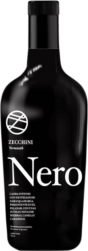 24,95 € Spedizione Gratuita | Vermut Zecchini y Jornico Nero Spagna Bottiglia 75 cl