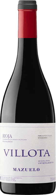 27,95 € Spedizione Gratuita | Vino Rosso Villota D.O.Ca. Rioja La Rioja Spagna Mazuelo 75 cl