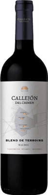 51,95 € 免费送货 | 红酒 Pagos de Valcerracín Callejón del Crimen Blend de Terroirs I.G. Valle de Uco Uco谷 阿根廷 Malbec 瓶子 75 cl