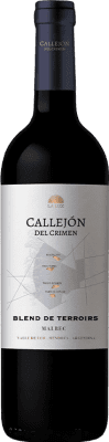 44,95 € Free Shipping | Red wine Pagos de Valcerracín Callejón del Crimen Blend de Terroirs I.G. Valle de Uco Uco Valley Argentina Malbec Bottle 75 cl