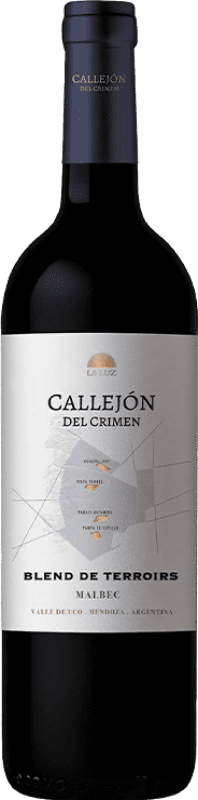 33,95 € Бесплатная доставка | Красное вино Pagos de Valcerracín Callejón del Crimen Blend de Terroirs I.G. Valle de Uco Долина Уко Аргентина Malbec бутылка 75 cl