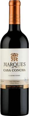 32,95 € Free Shipping | Red wine Concha y Toro Marqués de Casa Concha D.O. Area Peumo Chile Merlot, Cabernet Sauvignon, Carmenère Bottle 75 cl
