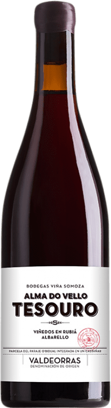 49,95 € Spedizione Gratuita | Vino rosso Viña Somoza Alma do Vello Tesouro D.O. Valdeorras Galizia Spagna Brancellao Bottiglia 75 cl