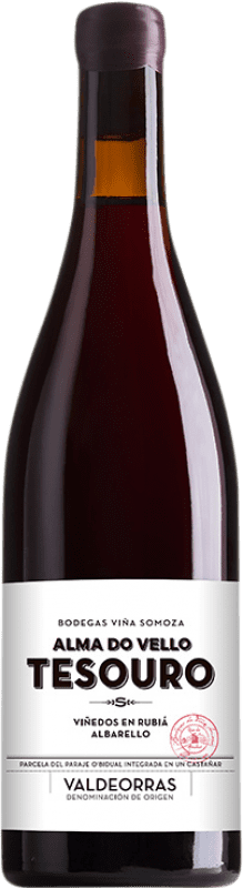 52,95 € Kostenloser Versand | Rotwein Viña Somoza Alma do Vello Tesouro D.O. Valdeorras Galizien Spanien Brancellao 75 cl