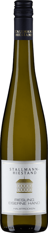 15,95 € Envio grátis | Vinho branco Stallmann-Hiestand Eiserne Hand Semi-seco Semi-doce Q.b.A. Rheinhessen Rheinhessen Alemanha Riesling Garrafa 75 cl