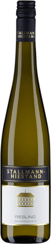 15,95 € Kostenloser Versand | Süßer Wein Stallmann-Hiestand Geierscheiss Spätlese Q.b.A. Rheinhessen Rheinhessen Deutschland Riesling Flasche 75 cl