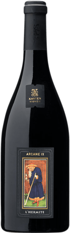 69,95 € Envío gratis | Vino Tinto Xavier Vignon Arcane IX L'Hermite A.O.C. Gigondas Francia Syrah, Garnacha, Mourvèdre, Picapoll Botella Magnum 1,5 L