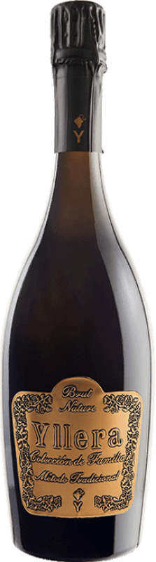 15,95 € Envío gratis | Espumoso blanco Yllera Colección de Familia Brut Nature I.G.P. Vino de la Tierra de Castilla y León Castilla y León España Chardonnay, Verdejo Botella 75 cl