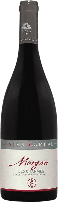 27,95 € Envio grátis | Vinho tinto Alex Gambal Les Charmes A.O.C. Morgon Borgonha França Gamay Garrafa 75 cl