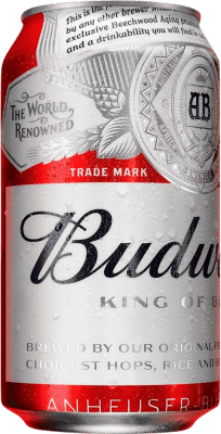 ビール 24個入りボックス Budweiser 33 cl