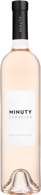 29,95 € Бесплатная доставка | Розовое вино Château Minuty Prestige — Престиж молодое A.O.C. Côtes de Provence Прованс Франция Garnacha — Гренаш, Cinsault — Сансо 75 cl