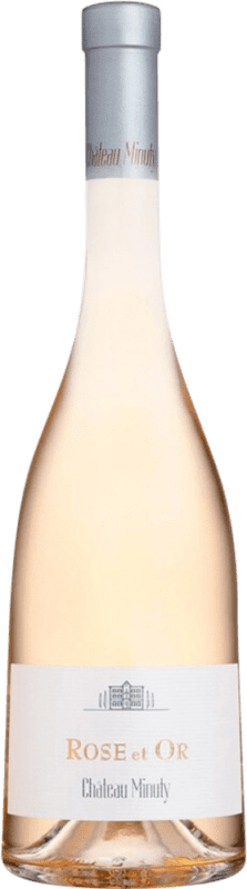 44,95 € Envio grátis | Vinho rosé Château Minuty Rose et Or A.O.C. Côtes de Provence Provença França Syrah, Grenache Garrafa 75 cl