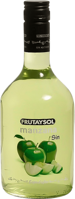 5,95 € Envío gratis | Licores Espadafor Frutaysol Manzana España Botella 70 cl Sin Alcohol