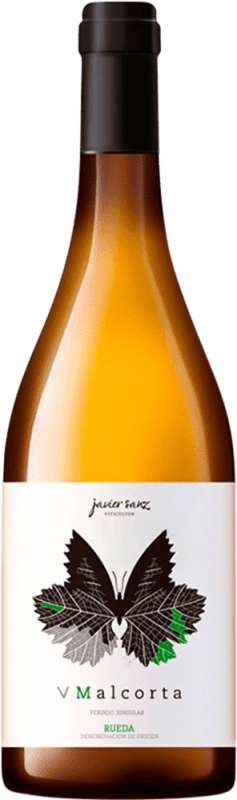 39,95 € Envio grátis | Vinho Branco Javier Sanz Malcorta D.O. Rueda Castela e Leão Espanha Verdejo Garrafa Magnum 1,5 L
