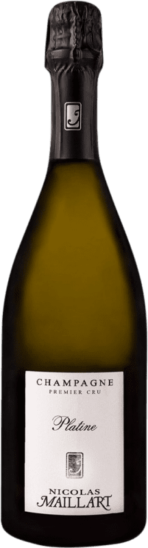 63,95 € 送料無料 | 白スパークリングワイン A.O.C. Champagne シャンパン フランス Pinot Black, Chardonnay, Pinot Meunier ボトル 75 cl