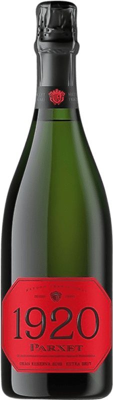 39,95 € Envio grátis | Espumante branco Parxet 1920 D.O. Cava Catalunha Espanha Pansa Blanca Garrafa 75 cl