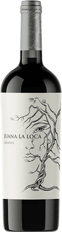 18,95 € Free Shipping | Red wine 6 Placeres Juana la Loca Aged D.O. Jumilla Levante Spain Bottle 75 cl