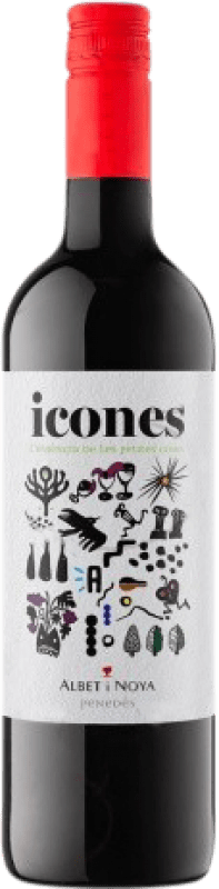 10,95 € Free Shipping | Red Wine Albet i Noya Icones Young D.O. Penedès Catalonia Spain Tempranillo, Garnacha — Grenache, Cabernet Sauvignon 75 cl
