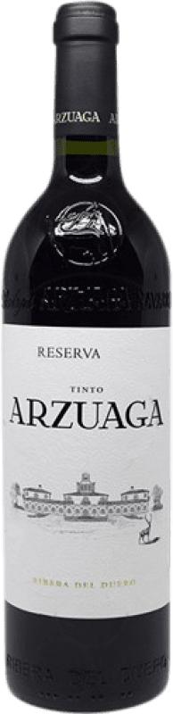 294,95 € Envío gratis | Vino tinto Arzuaga Reserva D.O. Ribera del Duero Castilla y León España Tempranillo, Merlot, Albillo Botella Especial 5 L