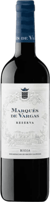 1 306,95 € Бесплатная доставка | Красное вино Marqués de Vargas Резерв D.O.Ca. Rioja Ла-Риоха Испания Tempranillo, Grenache Tintorera, Carignan Бутылка Melchor 18 L