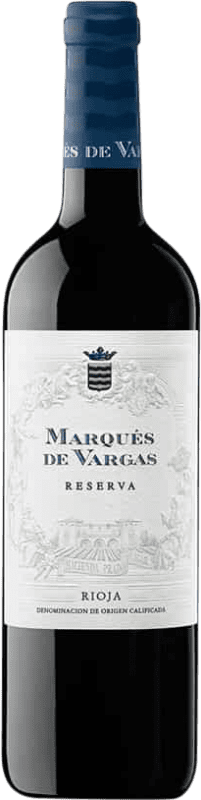 1 306,95 € Бесплатная доставка | Красное вино Marqués de Vargas Резерв D.O.Ca. Rioja Ла-Риоха Испания Tempranillo, Grenache Tintorera, Carignan Бутылка Melchor 18 L
