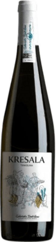 9,95 € 免费送货 | 白酒 Elosegi Kresala Blanc 年轻的 D.O. Getariako Txakolina 巴斯克地区 西班牙 瓶子 75 cl
