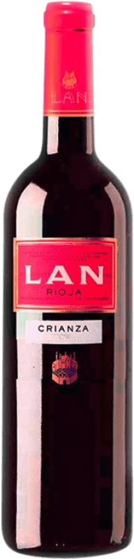 7,95 € 免费送货 | 红酒 Lan Tinto 岁 D.O.Ca. Rioja 拉里奥哈 西班牙 Tempranillo, Carignan 瓶子 Medium 50 cl