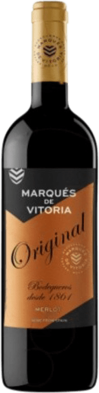 14,95 € Kostenloser Versand | Rotwein Marqués de Vitoria Original Jung D.O.Ca. Rioja La Rioja Spanien 75 cl
