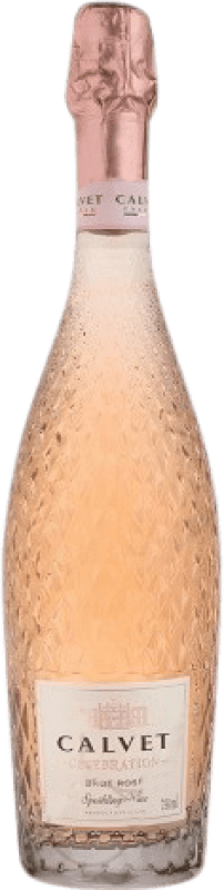 13,95 € Free Shipping | Rosé Wine Calvet Celebration Brut Reserve — Aged France Garnacha — Grenache, Moscato — Muscat, Cinsault Bottle 75 cl