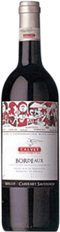 10,95 € Kostenloser Versand | Rotwein Calvet Conversation Alterung A.O.C. Bordeaux Bordeaux Frankreich Merlot, Cabernet Sauvignon Flasche 75 cl