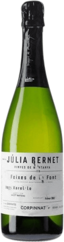 18,95 € 免费送货 | 白酒 Júlia Bernet Vinyes de Muntany Brut Nature 预订 Corpinnat 加泰罗尼亚 西班牙 瓶子 75 cl